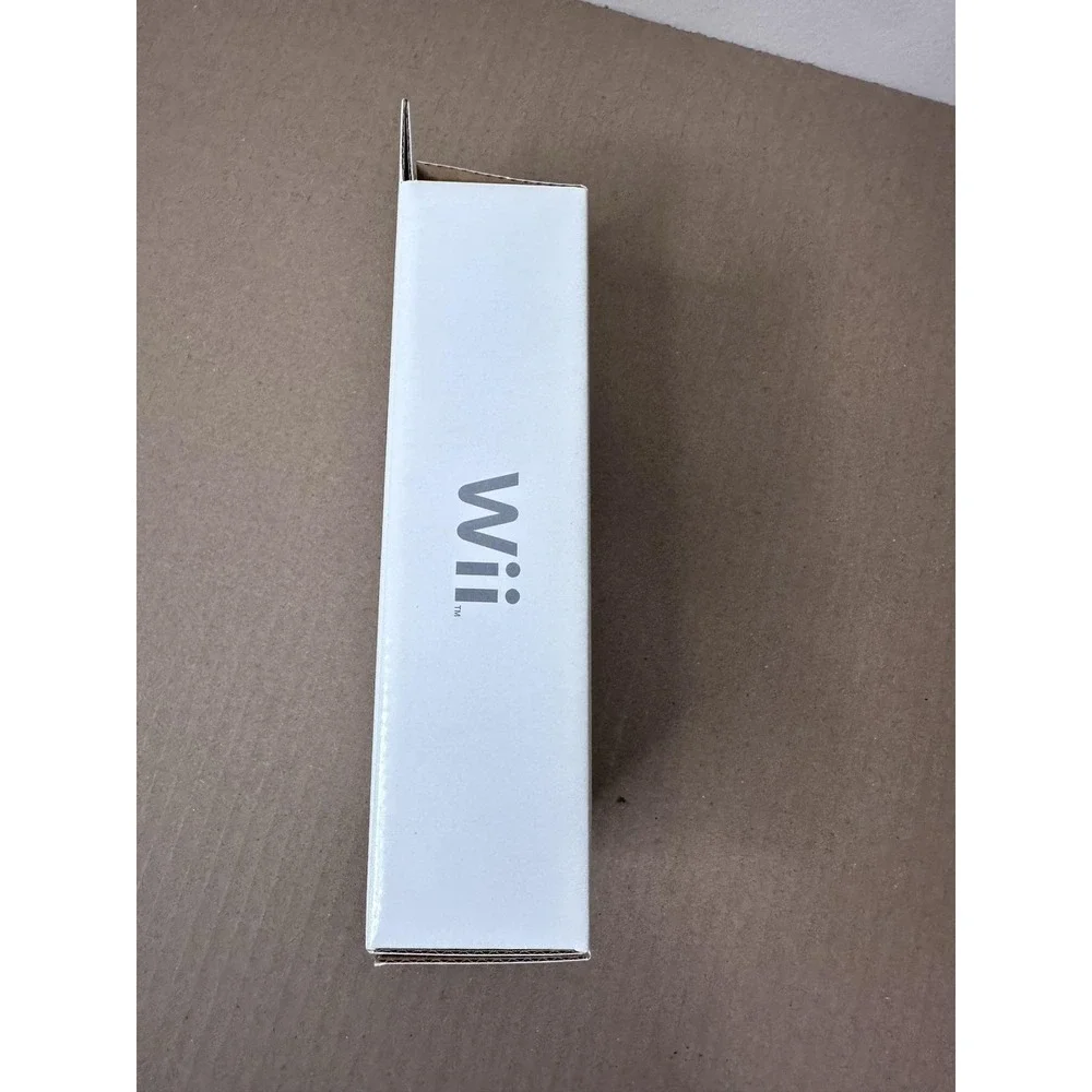 Nintendo Wii Nunchuk Controller White Wired Attachment RVL-A-FW1 New